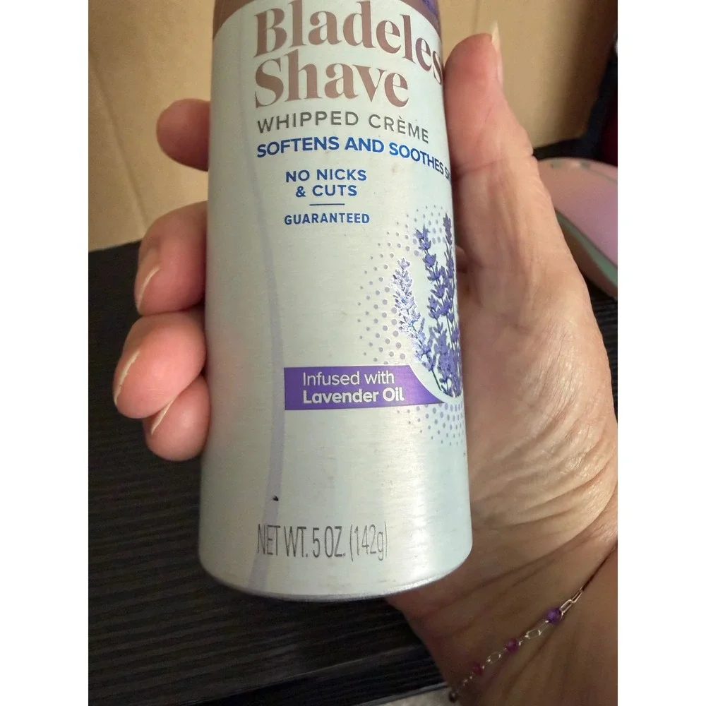 Lot of 3 Nair Bladeless Shave Whipped Creme Hair Remover Lavender Oil NOS
